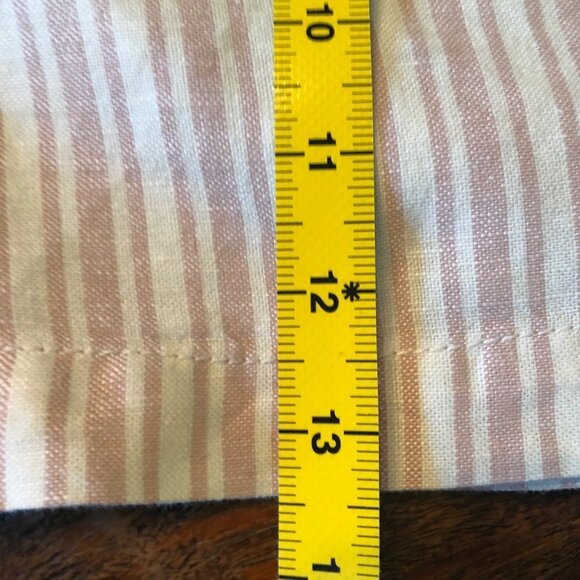 Gap Linen/Cotton Stripe Shorts 10P NWT - Picture 9 of 10